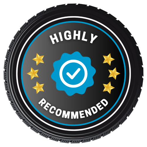 Highly Recommended tire badge